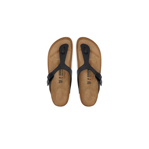 Birkenstock Japonki Gizeh 1029613 Czarny ze sklepu MODIVO w kategorii Klapki damskie - zdjęcie 179168309