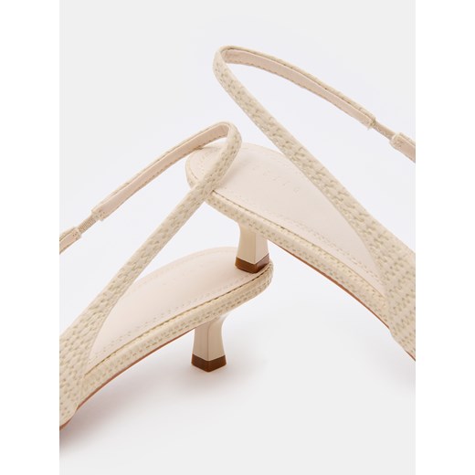 Czółenka Mohito bez zapięcia eleganckie z niskim obcasem 