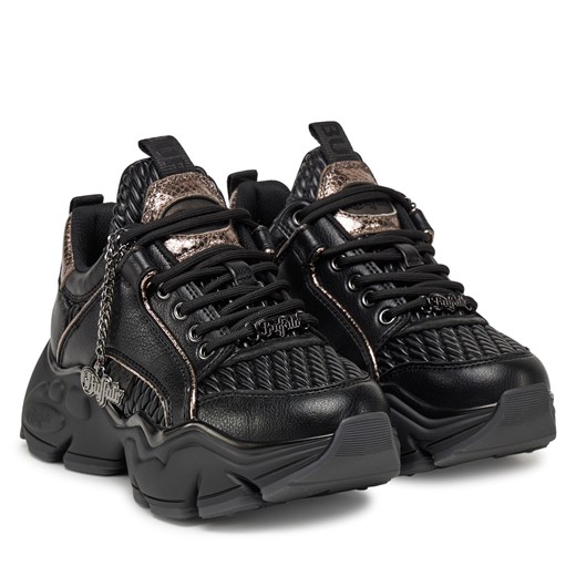 Sneakersy Buffalo Binary Quilt 1636304 Czarny Buffalo 40 eobuwie.pl