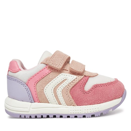 Sneakersy Geox B Alben B453ZA 02214 C8W1Z M Różowy ze sklepu eobuwie.pl w kategorii Buty sportowe dziecięce - zdjęcie 179170468