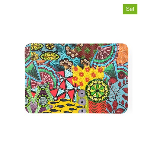 Trendy Kitchen by EXCÉLSA Podkładki (6 szt.) &quot;Afrika&quot; w różnych kolorach - 43 x 28,5 cm ze sklepu Limango Polska w kategorii Podkładki na stół - zdjęcie 179171328
