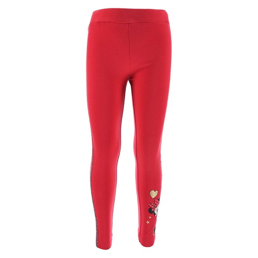 Disney Minnie Mouse Legginsy &quot;Minnie&quot; w kolorze czerwonym ze sklepu Limango Polska w kategorii Spodnie dziewczęce - zdjęcie 179173077