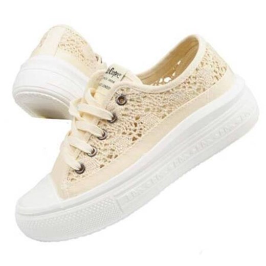 Buty Lee Cooper LCW-23-44-1620L beżowy ze sklepu ButyModne.pl w kategorii Trampki damskie - zdjęcie 179174819