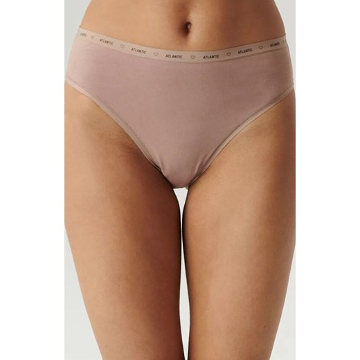 Atlantic 3-pack figi sport High Leg 3CLP-010-ECRC/BEZ/BEZC, Kolor beżowy-ecru, Rozmiar S, ATLANTIC ze sklepu Primodo w kategorii Majtki damskie - zdjęcie 179177327