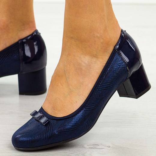 Czółenka Suzana eleganckie bez zapięcia 