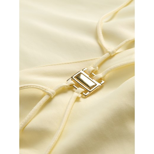 Sukienka Reserved maxi bez rękawów z dekoltem v 