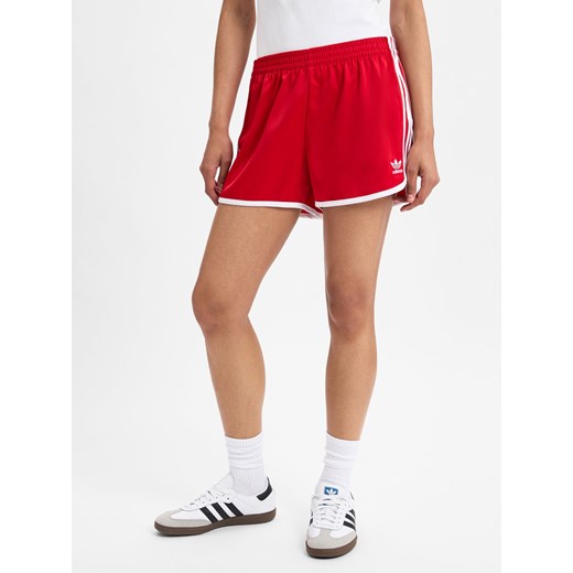 adidas Originals Spodenki - Sprinter Kobiety czerwony jednolity ze sklepu vangraaf w kategorii Szorty - zdjęcie 179179537