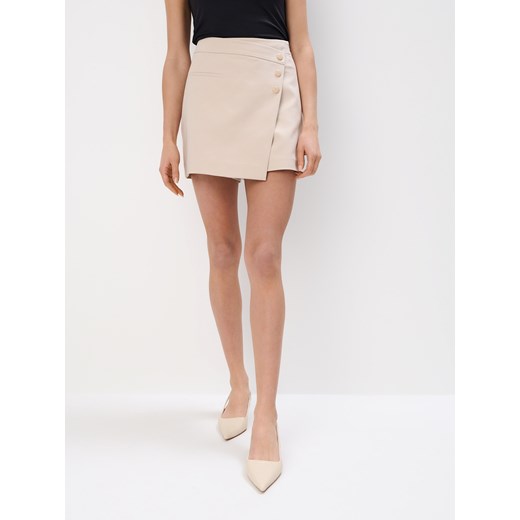 Mohito - Beżowe spódnico-szorty - beżowy Mohito 42 Mohito