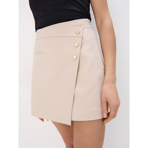 Mohito - Beżowe spódnico-szorty - beżowy Mohito 42 Mohito