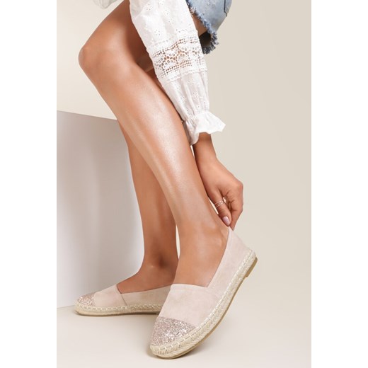 Różowe Espadryle Aglateia ze sklepu renee.pl w kategorii Espadryle damskie - zdjęcie 179181405