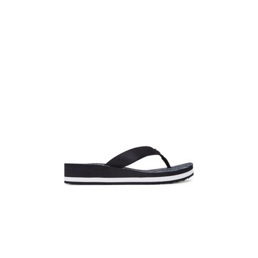 Tommy Hilfiger Japonki Im Th Chainprint Midwedge Sandal FW0FW08527 Granatowy Tommy Hilfiger 37 MODIVO