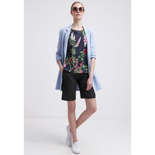 Vero Moda VMROSE Bluzka black iris zalando  Bluzki z krótkim rękawem