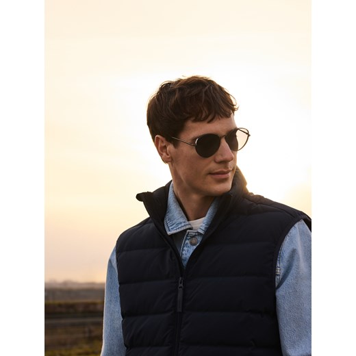 Reserved - Okulary przeciwsłoneczne - ciemnoszary Reserved ONE SIZE Reserved