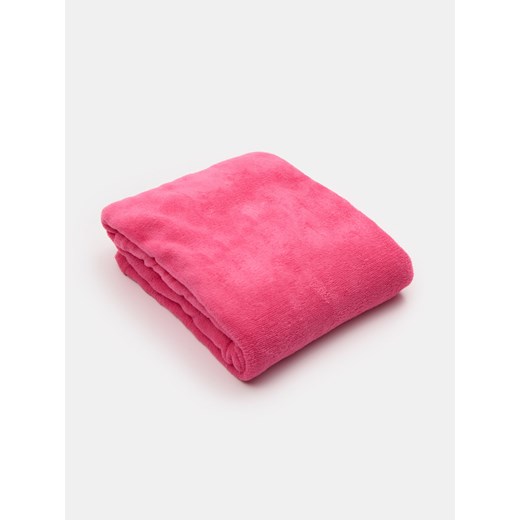 Sinsay - Gładki koc - różowy Sinsay One Size Sinsay