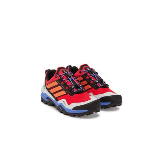 Buty trekkingowe damskie Adidas płaskie sznurowane sportowe
