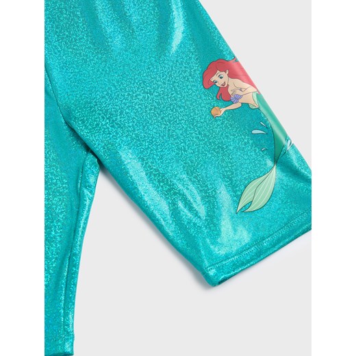 Sinsay - Krótkie legginsy Disney Princess - niebieski Sinsay 128 Sinsay