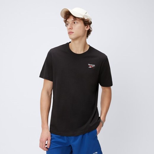 reebok t-shirt identity small logo tee 100221874 ze sklepu 50style.pl w kategorii T-shirty męskie - zdjęcie 179198625