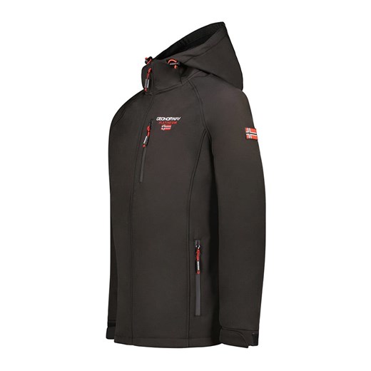 Geographical Norway Kurtka softshellowa w kolorze czarnym Geographical Norway XXL okazyjna cena Limango Polska