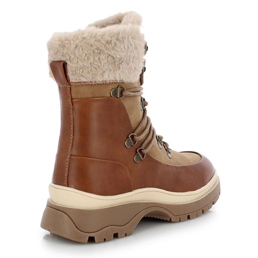 Kimberfeel Kozaki zimowe &quot;Ambre&quot; w kolorze jasnobrązowym Kimberfeel 40 Limango Polska okazyjna cena
