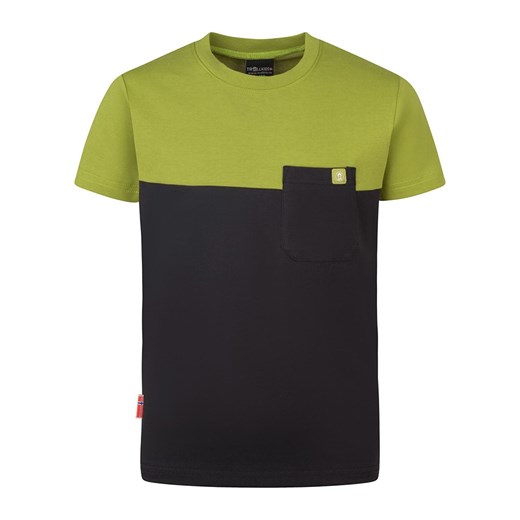 Trollkids Koszulka funkcyjna &quot;Bergen&quot; w kolorze oliwkowo-czarnym ze sklepu Limango Polska w kategorii T-shirty chłopięce - zdjęcie 179199598