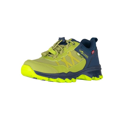 Buty trekkingowe dziecięce zielone Trollkids 