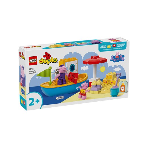 LEGO LEGO® DUPLO® Świnka Peppa na łodzi - 2+ ze sklepu Limango Polska w kategorii Zabawki - zdjęcie 179200295