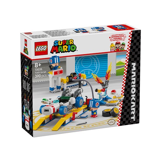 LEGO LEGO® Super Mario™: Mario Kart™ Warsztat - 8+ ze sklepu Limango Polska w kategorii Zabawki - zdjęcie 179200337