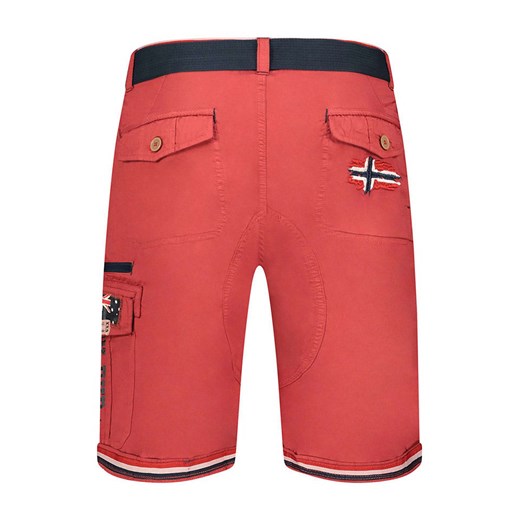 Geographical Norway spodenki męskie czerwone