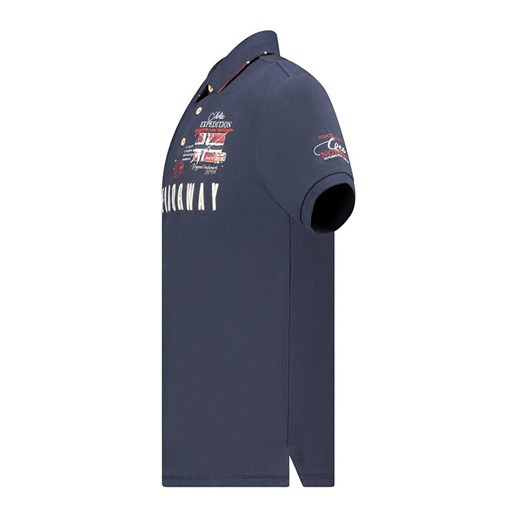 Geographical Norway t-shirt męski bawełniany z krótkim rękawem 