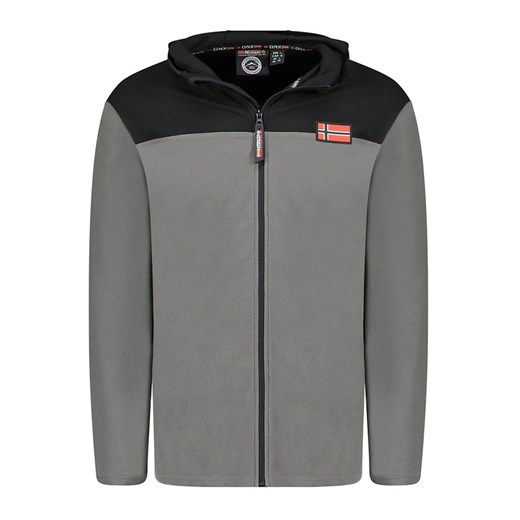 Geographical Norway Kurtka polarowa &quot;Uniclerc&quot; w kolorze szarym ze sklepu Limango Polska w kategorii Bluzy męskie - zdjęcie 179200469