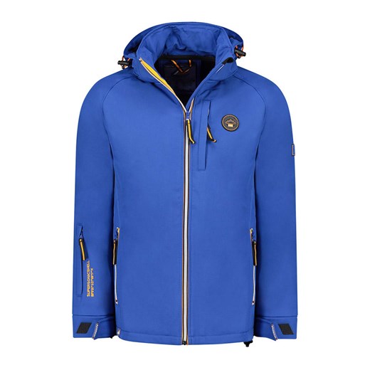 Geographical Norway Kurtka softshellowa &quot;Tabim&quot; w kolorze niebieskim ze sklepu Limango Polska w kategorii Kurtki męskie - zdjęcie 179200485