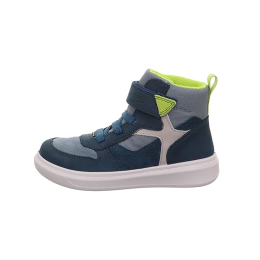 superfit Skórzane sneakersy &quot;Cosmo&quot; w kolorze granatowym Superfit 32 Limango Polska wyprzedaż