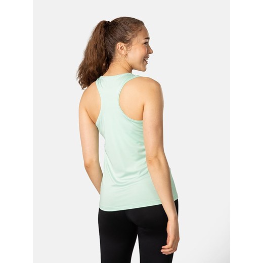 Kari Traa bluzka damska zielona z okrągłym dekoltem 