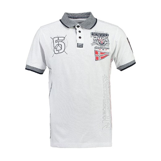 Geographical Norway Koszulka polo &quot;Kantibe&quot; w kolorze białym ze sklepu Limango Polska w kategorii T-shirty chłopięce - zdjęcie 179201545