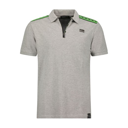 Geographical Norway Koszulka polo &quot;Karius&quot; w kolorze szarym ze sklepu Limango Polska w kategorii T-shirty chłopięce - zdjęcie 179201596