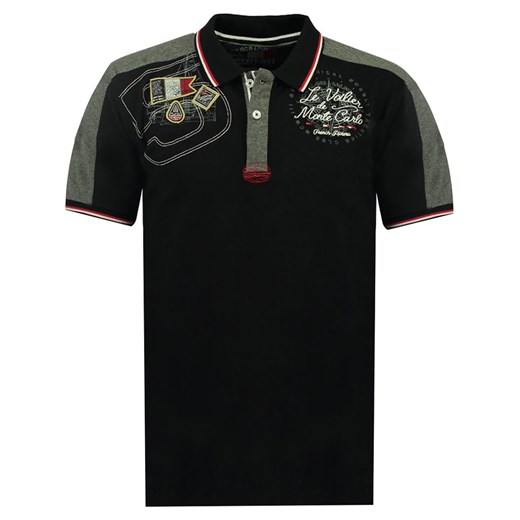 Geographical Norway Koszulka polo w kolorze czarnym ze sklepu Limango Polska w kategorii T-shirty chłopięce - zdjęcie 179202179