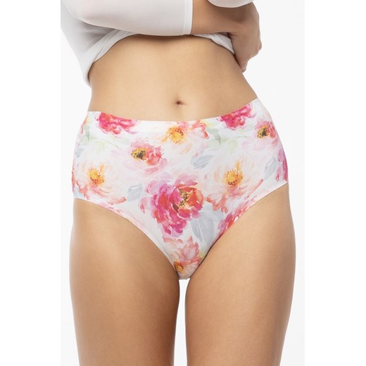 Wysokie figi Julimex Simple Maxi peony ze sklepu kontri.pl w kategorii Majtki damskie - zdjęcie 179202918