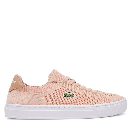 Buty sportowe damskie Lacoste sneakersy na wiosnę sznurowane płaskie