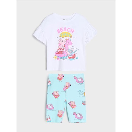 Sinsay - Komplet dzianinowy Peppa Pig - wielobarwny ze sklepu Sinsay w kategorii Piżamy dziecięce - zdjęcie 179203639