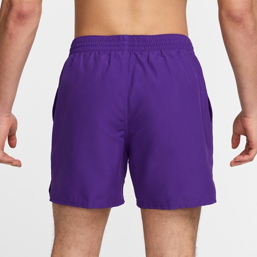 Kąpielówki Nike fioletowe 
