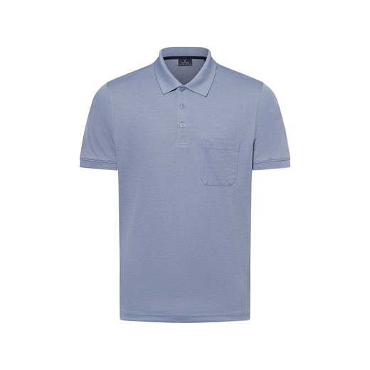 Ragman Męska koszulka polo Mężczyźni jasny szary jednolity ze sklepu vangraaf w kategorii T-shirty męskie - zdjęcie 179209807