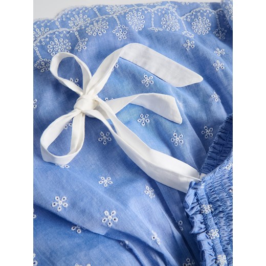 Bluzka damska Reserved niebieska letnia 