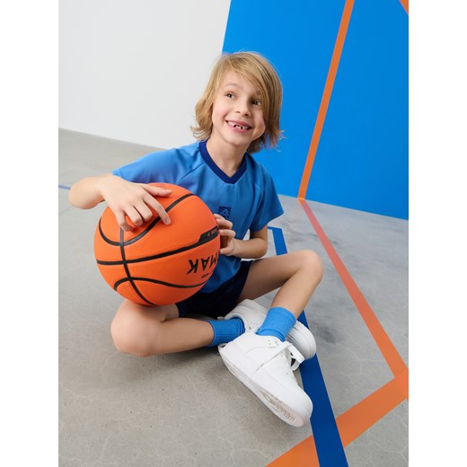 Sinsay - Koszulka Active - błękitny Sinsay 128 Sinsay