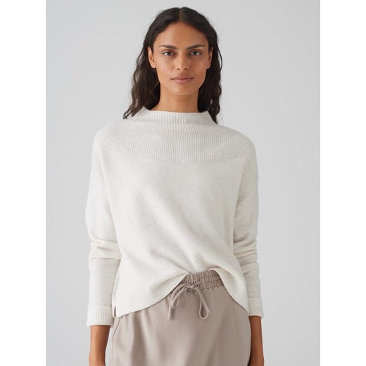 OPUS Sweter w kolorze białym Opus 38 Limango Polska okazyjna cena