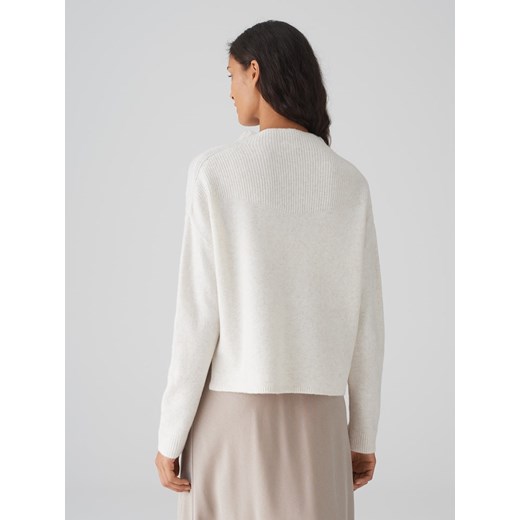 OPUS Sweter w kolorze białym Opus 38 okazja Limango Polska