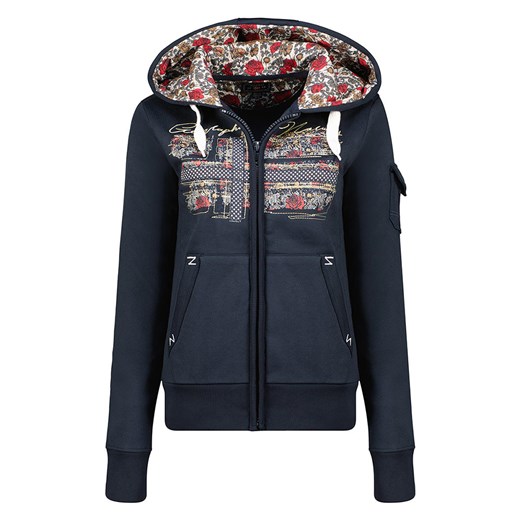 Geographical Norway Bluza &quot;Fabeaute&quot; w kolorze granatowym ze sklepu Limango Polska w kategorii Bluzy damskie - zdjęcie 179217336