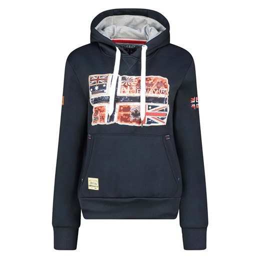 Geographical Norway Bluza "Gpepe2" w kolorze granatowym Geographical Norway XL okazyjna cena Limango Polska