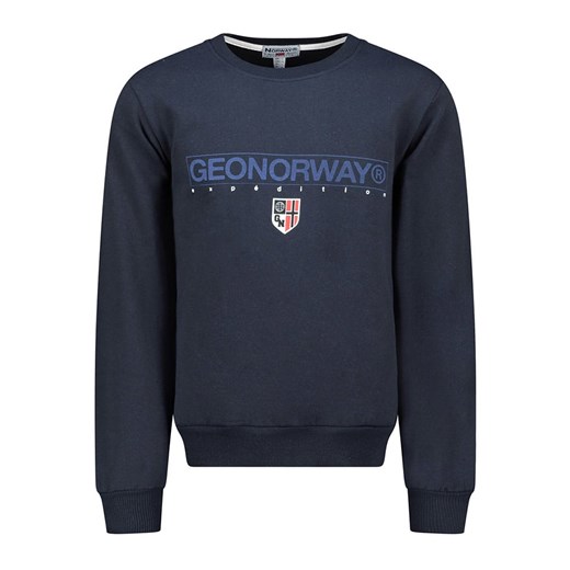 Geographical Norway Bluza &quot;Gotrun&quot; w kolorze granatowym ze sklepu Limango Polska w kategorii Bluzy męskie - zdjęcie 179217479