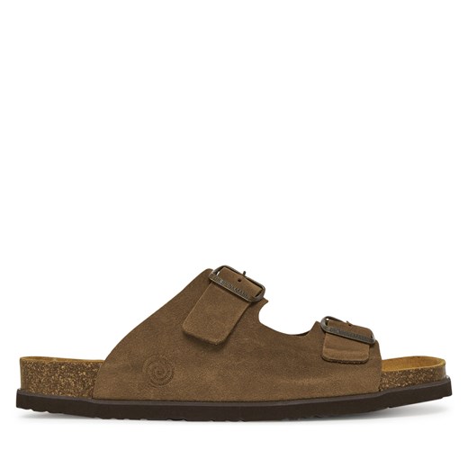 Klapki męskie Dr BRINKMANN letnie bez zapięcia 