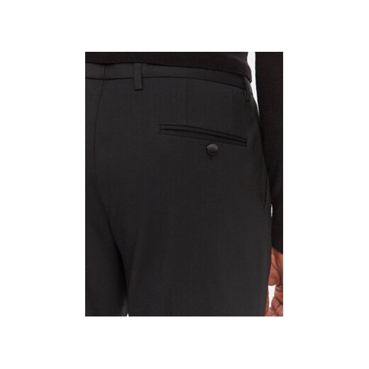 Dolce&Gabbana Spodnie materiałowe GY6UET FU27J N0000 Czarny Regular Fit 46 MODIVO